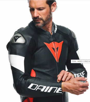 Мотокомбинезон Dainese TOSA PERF BLACK/FLUO-RED/WHITE XXXL