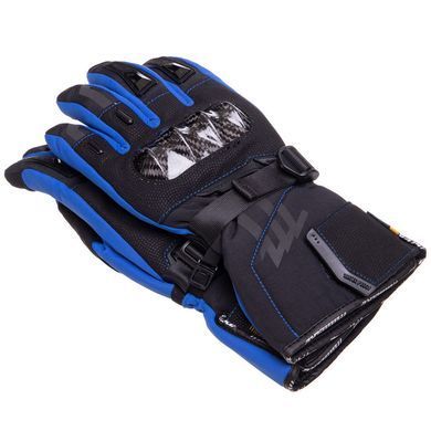 Моторукавички теплі Mad Bike MAD66X Blue M