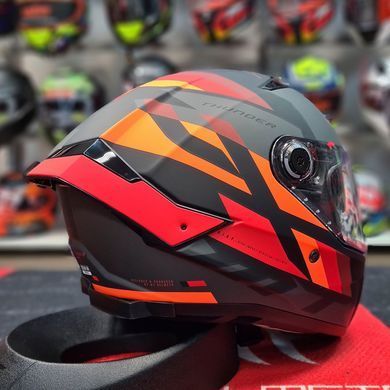 Мотошолом MT THUNDER 4 SV Ergo B15 Matt Red XS