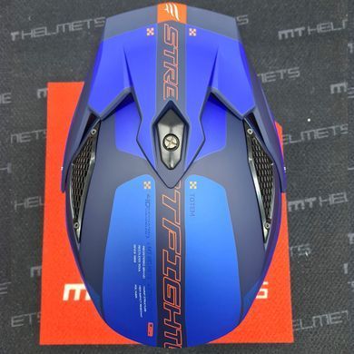 Мотошолом MT STREETFIGHTER SV S Totem C17 Matt Blue ECE2206 L