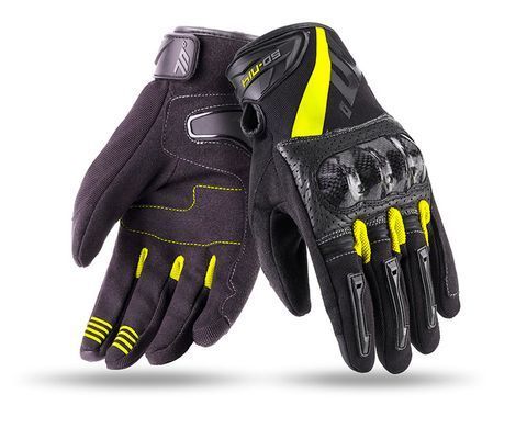 Мотоперчатки Seventy N14 Black Yellow S