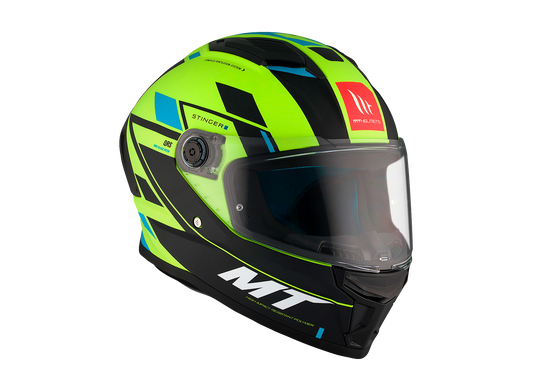 Мотошлем MT STINGER 2 Zivze C3 Matt Yellow XXS