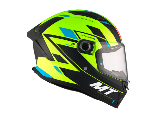 Мотошлем MT STINGER 2 Zivze C3 Matt Yellow XXS