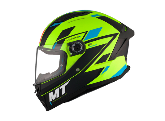 Мотошлем MT STINGER 2 Zivze C3 Matt Yellow XXS