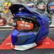 Мотошолом MT STREETFIGHTER SV S Totem C17 Matt Blue ECE2206 L