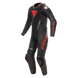 Мотокомбінезон Dainese DEMON SPRINT PERF 1PC LEATHER SUIT BLACK BLACK RED-LAVA 56