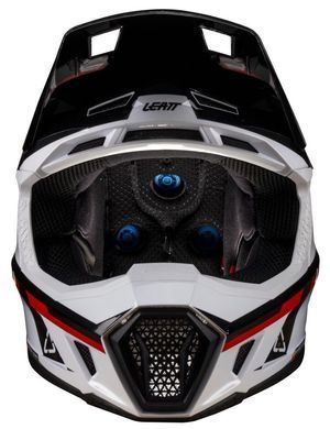 Мотошолом LEATT Moto 7.5 Helmet + Goggle White/Red M