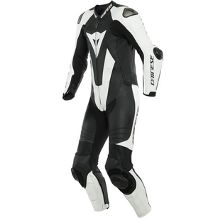 Мотокомбінезон Dainese LAGUNA SECA 5 1PC LEATHER SUIT PERF Black White