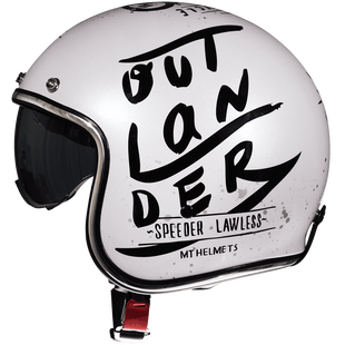Мотошолом MT LE MANS 2 SV Outlander Gloss White XS