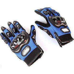 Моторукавички ProBiker Summer Blue L