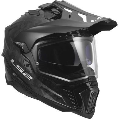 Мотошолом LS2 MX701 Explorer C FORGED CARBON XL