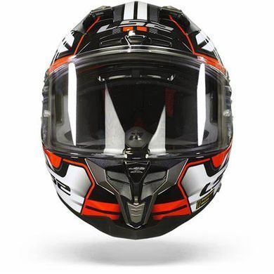 Мотошлем LS2 FF327 Challenger Spin Black Red White
