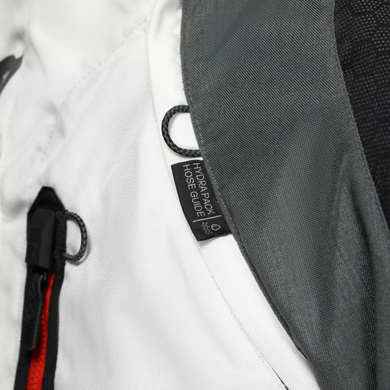 Мотокуртка Dainese SUPER ADVENTURE ABSOLUTESHELL JACKET GLACIER-GREY IRON-GATE RED 54