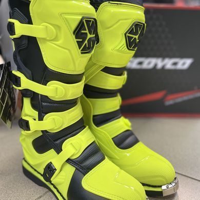 Моточеревики SCOYCO MBM006 Cross Yellow 39