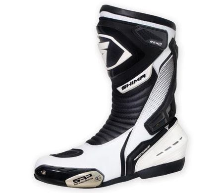 Мотоботинки Shima RSX-6 Black/White 41