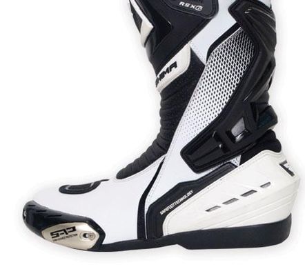 Мотоботинки Shima RSX-6 Black/White 41