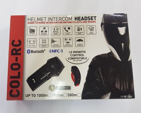 Мотогарнітура T-COM COLO RC (1000м NFC)