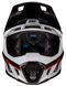 Мотошолом LEATT Moto 7.5 Helmet + Goggle White/Red M