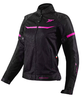 Мотокуртка Seventy JR30.2 MOJAVE LADY Black Fuchsia S