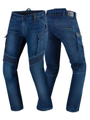 Мотоджинси одношарові SHIMA Giro 2.0 Urban Blue W30-L32