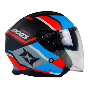Мотошлем AXXIS MIRAGE SV DAMASKO C7 Matt Blue L