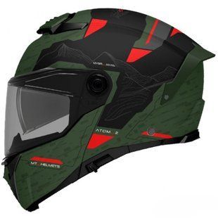 Мотошлем MT ATOM 2 SV HIGHLANDS C6 Matt XXL +Pinlock