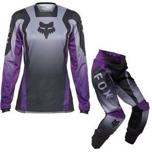 Джерсі штани жіночі FOX Woman LEAN Dark Purple S