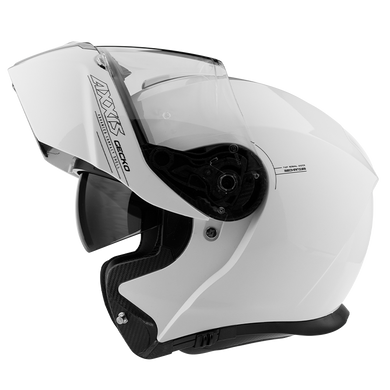 Мотошлем AXXIS GECKO Solid A0 Gloss White L