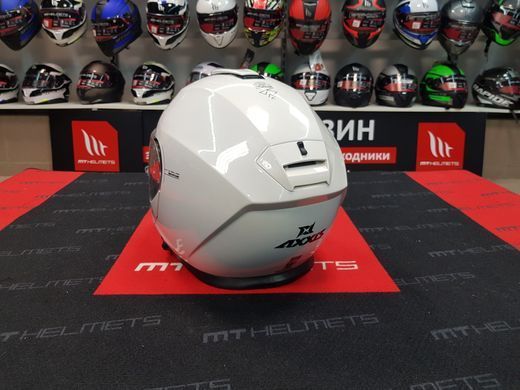 Мотошлем AXXIS GECKO Solid A0 Gloss White L