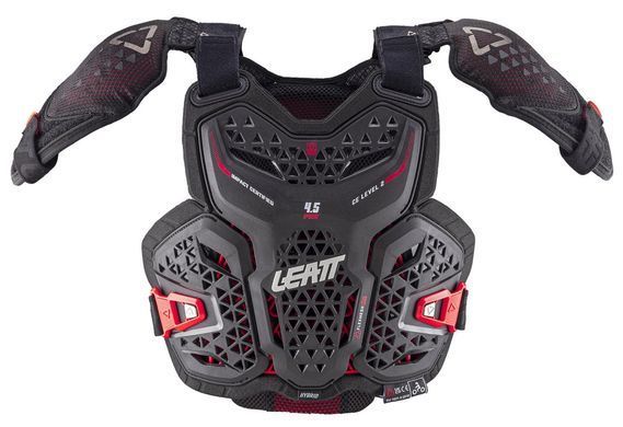 Дитячий захист LEATT 4.5 Hybrid PRO Junior Chest Protector Black YS/YM
