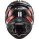 Мотошолом LS2 FF327 Challenger Spin Black Red White