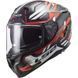 Мотошолом LS2 FF327 Challenger Spin Black Red White