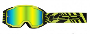 Маска кросова LS2 CHARGER PRO Gold Mirror Lens