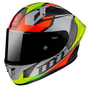 Мотошолом MT KRE+ Carbon Projectile D2 Gloss Gray XS