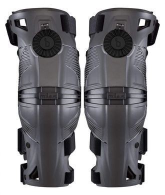Мотонаколенники брейсы Mobius X8 Storm Grey Black M
