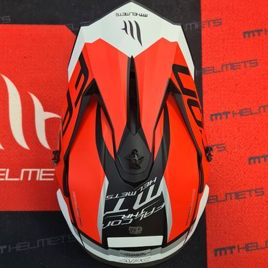 Мотошлем MT FALCON THR B5 Matt Red XS