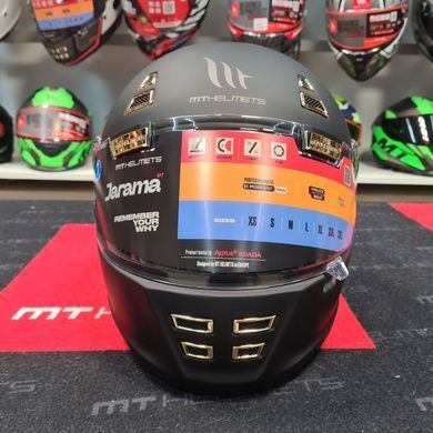 Мотошлем MT Jarama Solid Matt Black XS
