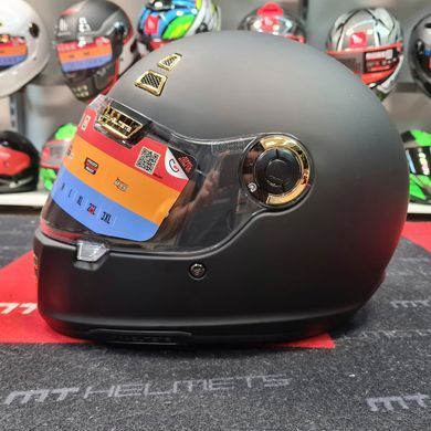 Мотошлем MT Jarama Solid Matt Black XS