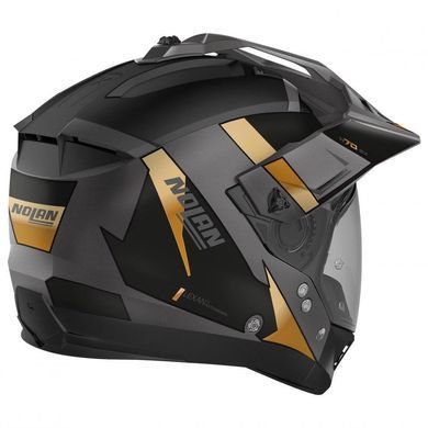 Мотошолом Nolan N70-2 X SKYFALL N-COM Black Gold XXL