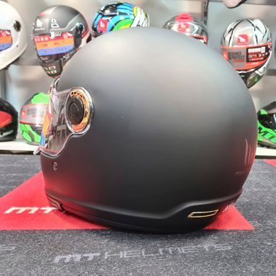 Мотошлем MT Jarama Solid Matt Black XS