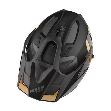 Мотошолом Nolan N70-2 X SKYFALL N-COM Black Gold XXL