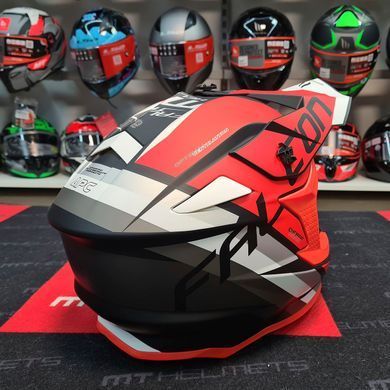 Мотошлем MT FALCON THR B5 Matt Red XS