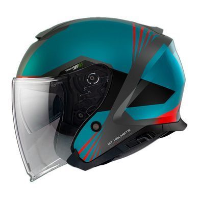 Мотошлем MT THUNDER 3 Jet STARGATE A2 Matt Gray XXL