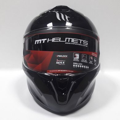 Мотошлем MT TARGO Solid A1 Gloss Black L