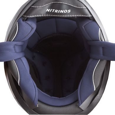 Мотошлем Nitrinos Gloss White L-XL