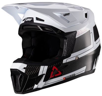 Шолом LEATT Moto 9.5 Helmet + Goggle White M