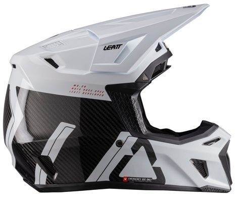 Шолом LEATT Moto 9.5 Helmet + Goggle White M