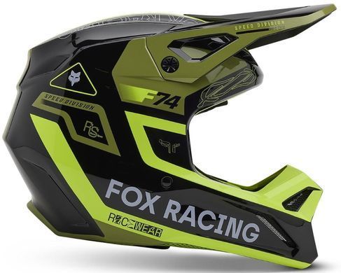 Шолом FOX V1 HELMET RACE SPEC Pale Green XXL