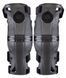 Мотонаколенники брейсы Mobius X8 Storm Grey Black M