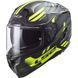 Мотошолом LS2 FF327 Challenger Spin Matt Cobalt Hi-Vis Yellow